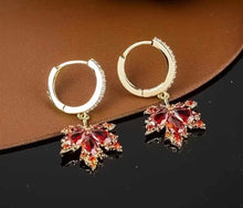 Load image into Gallery viewer, Maple Leaf Earrings
