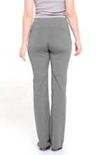 Load image into Gallery viewer, Gray Fashion Flare Pant With Zipper Pockets
