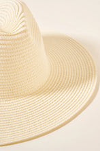 Load image into Gallery viewer, Straw Summer Plain Hat
