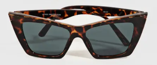 Acetate Cat-Eye Sunglasses