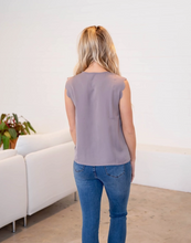 Load image into Gallery viewer, Emrie Scallop Sleeveless Blouse
