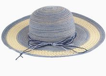 Load image into Gallery viewer, Mixed Color Straw Sun Hat
