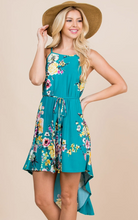 Load image into Gallery viewer, Floral High Low Dress
