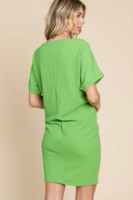 Load image into Gallery viewer, Dorman Short Sleeve Solid Dress
