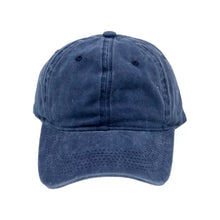 Load image into Gallery viewer, Denim Washed Baseball Cap
