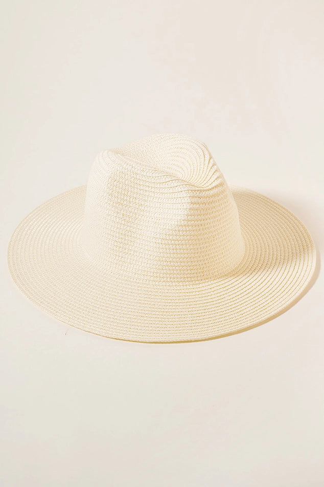 Straw Summer Plain Hat