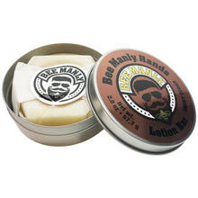 Load image into Gallery viewer, Bee Manly Hands Lotion Bar
