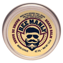 Load image into Gallery viewer, Bee Manly Beard BALM and ELIXIR
