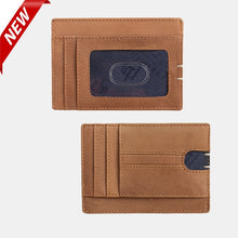 Load image into Gallery viewer, Mens Slim Leather Card Wallet
