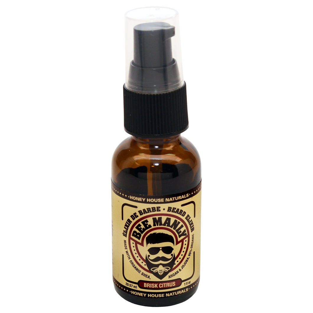 Bee Manly Beard BALM and ELIXIR