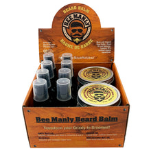 Load image into Gallery viewer, Bee Manly Beard BALM and ELIXIR
